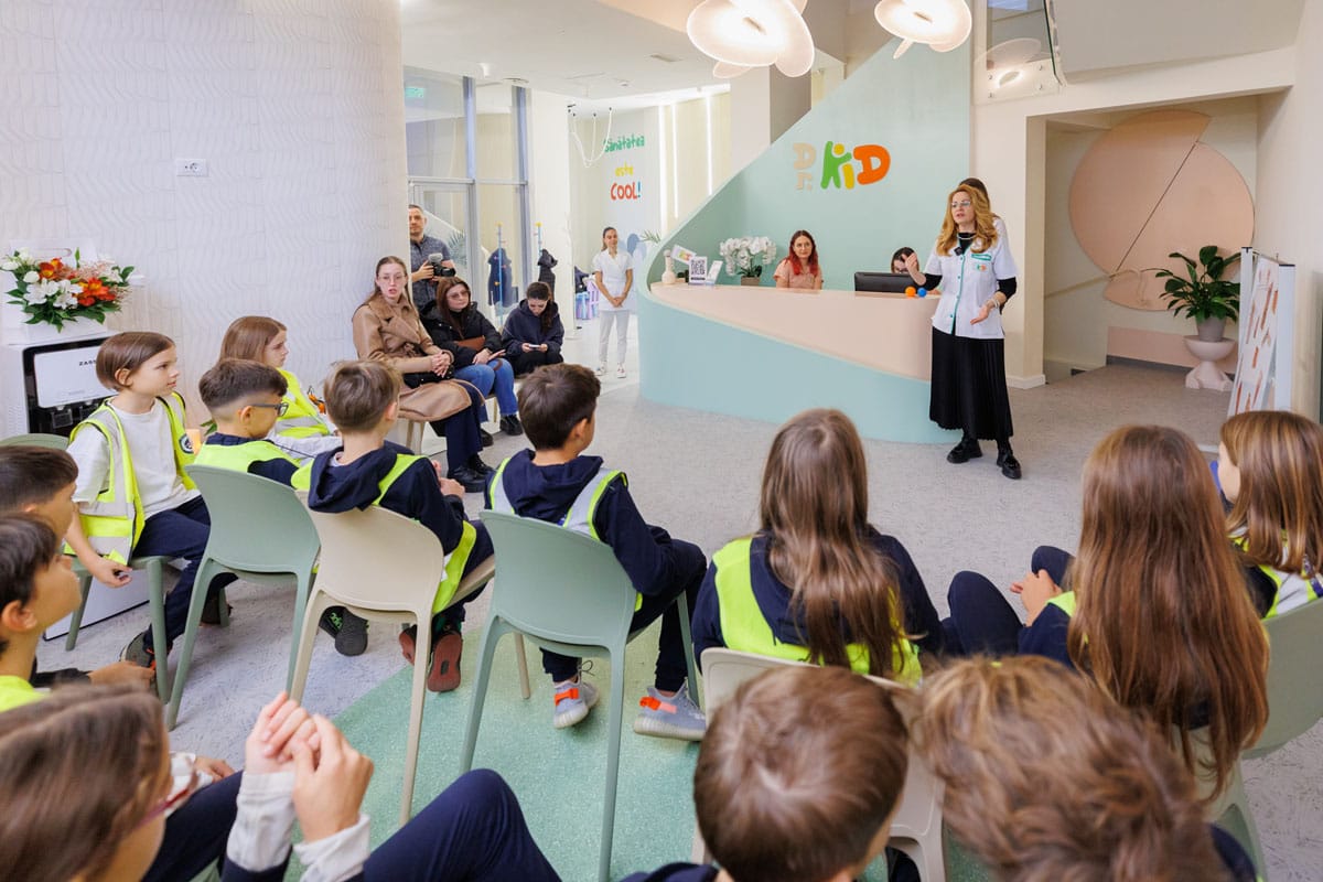 Educația medicală începe din copilărie. La Doctor.Kid, sănătatea devine COOL
