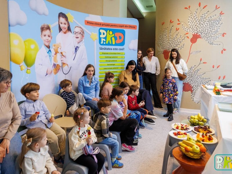 Mami, noi ce mâncăm sănătos?” – Workshopul Doctor.Kid care aduce alimentația echilibrată mai aproape de familii